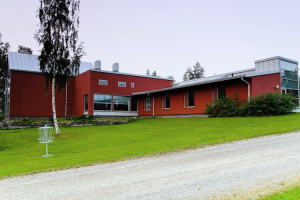 punainen rakennus