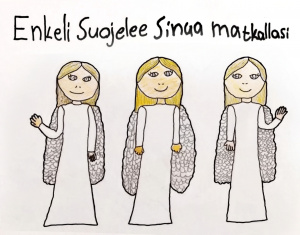 Enkeli suojelee -banderolli
