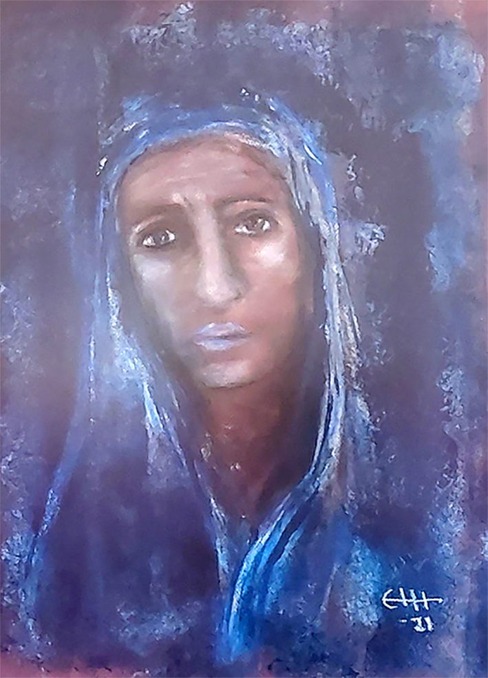 Latva-Hakunin Maria-maalaus.