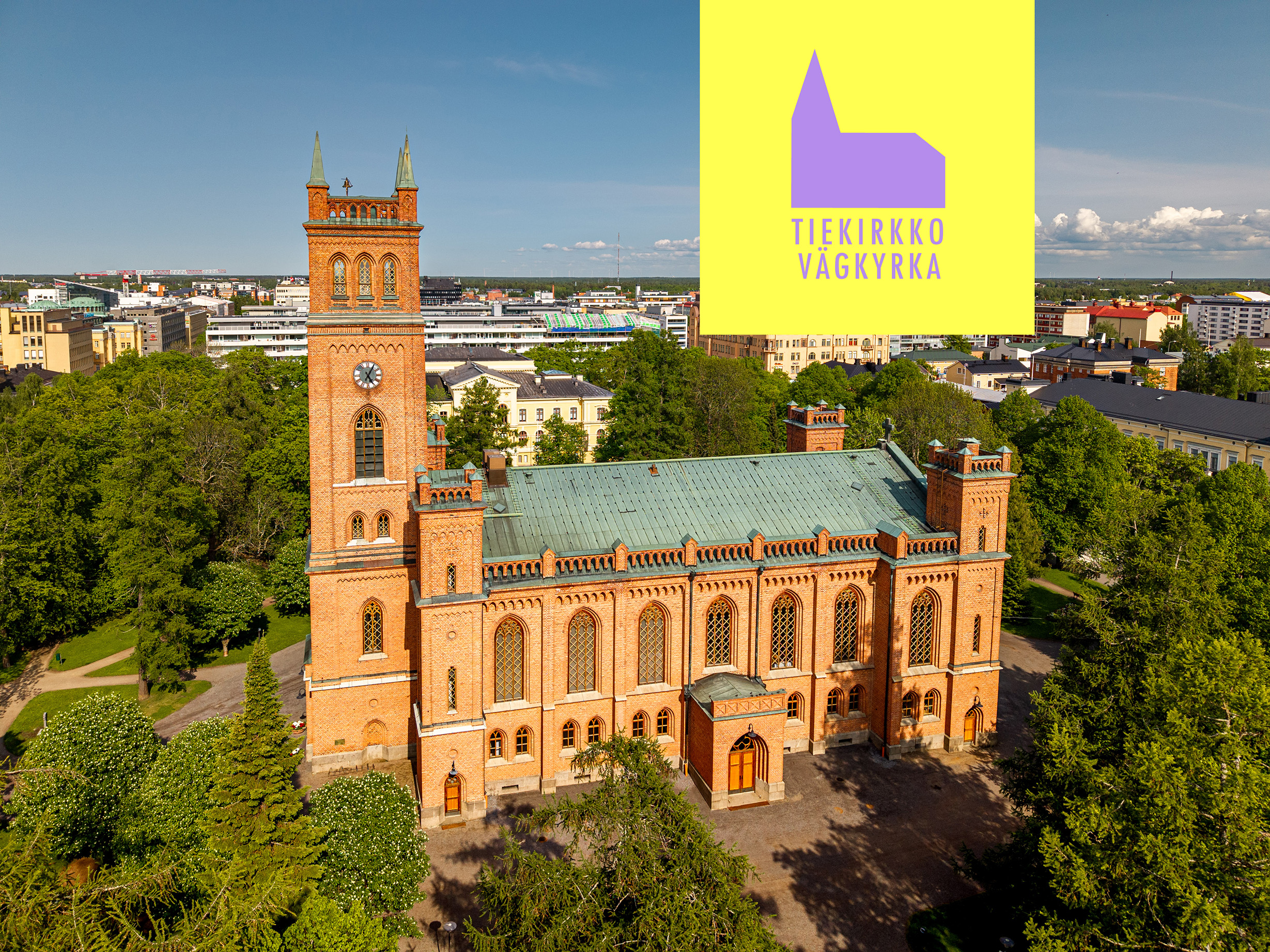 Tutustu Vaasan kirkkoon oppaan johdolla Vaasan kirkko. Kuva Camilla Andersson
