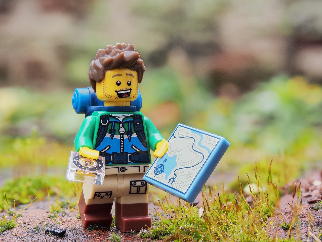 Valokuvaseikkailu rastirata lego seikkailee
