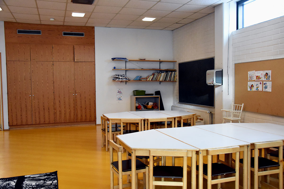 Avaa kuva isommaksi Ristinummen seurakuntakeskuksen kerhohuone