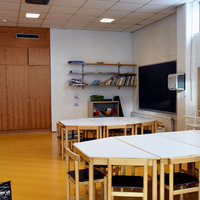 Avaa kuva isommaksi Ristinummen seurakuntakeskuksen kerhohuone